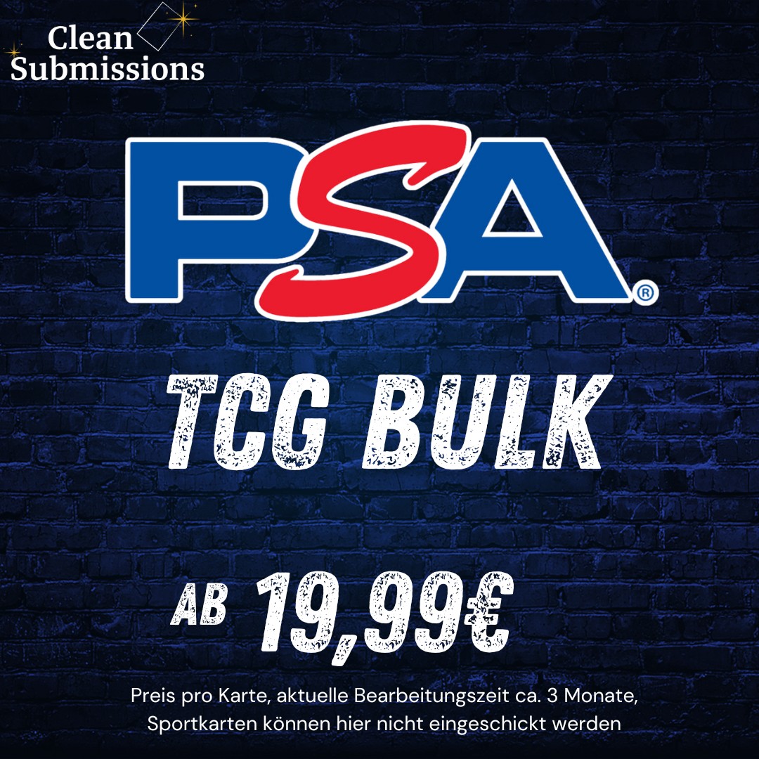 PSA TCG Bulk Grading (Keine Sportkarten)