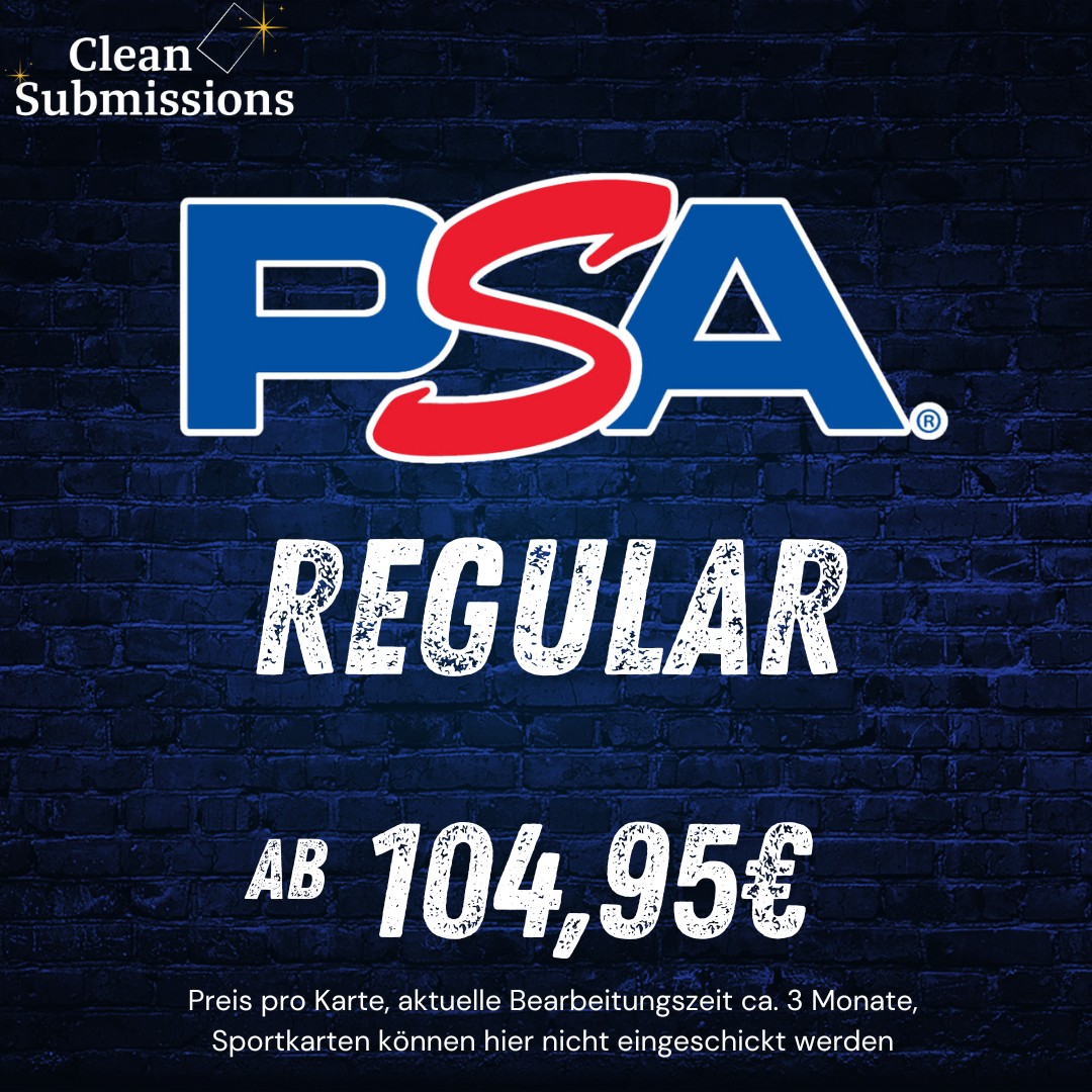 PSA Regular Grading (auch Sportkarten)